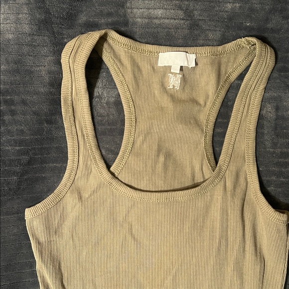 Meshki Ribbed Racerback Thong Bodysuit - Picture 2 of 5